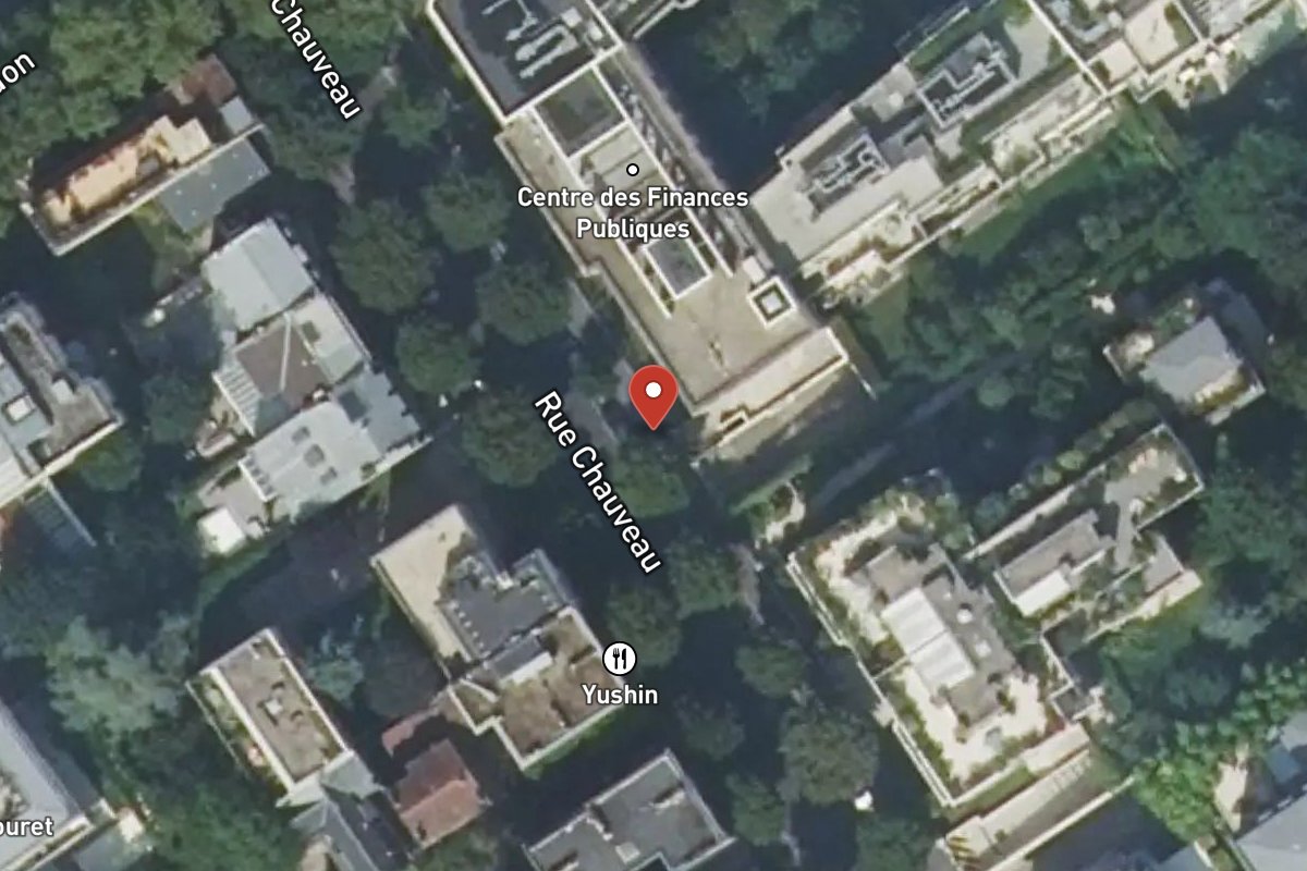 Vue satellite — 70 Rue Chauveau