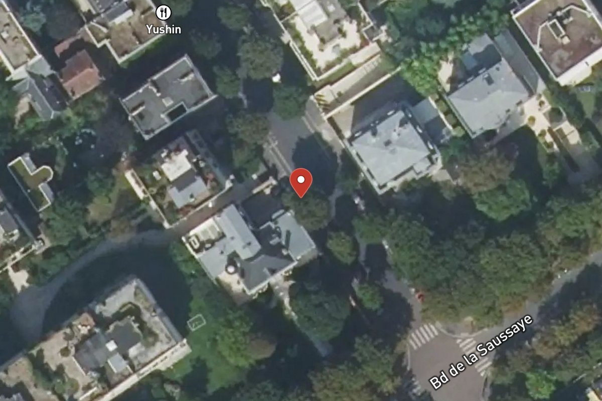 Vue satellite — 75BIS Rue Chauveau