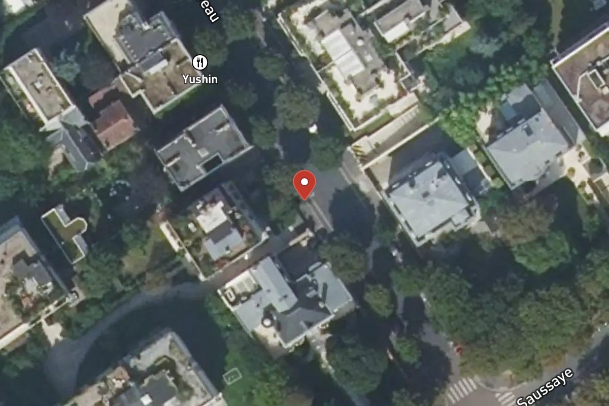 Vue satellite — 77BIS Rue Chauveau