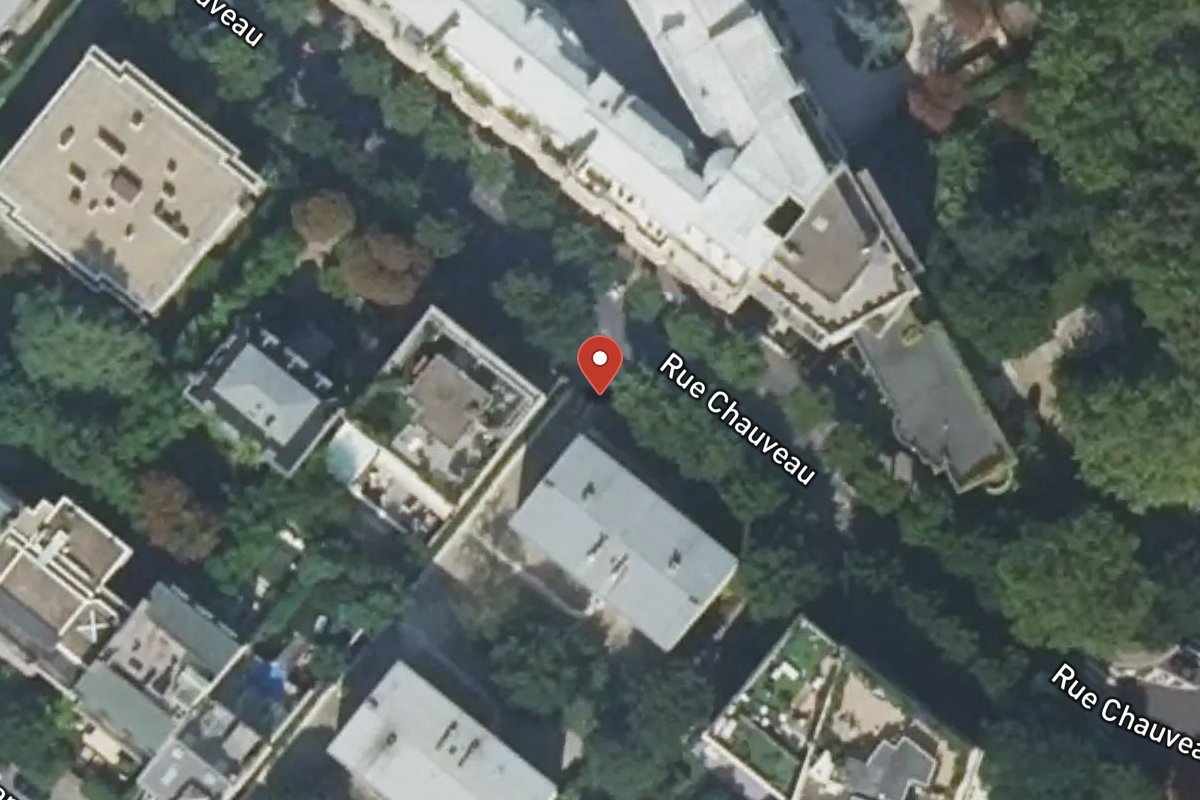 Vue satellite — 7 Rue Chauveau