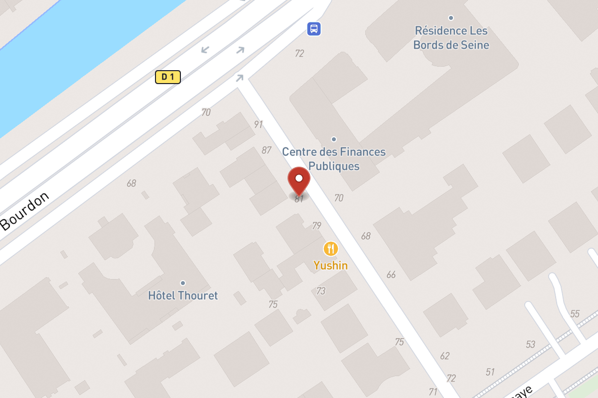 Plan de situation — 81 Rue Chauveau