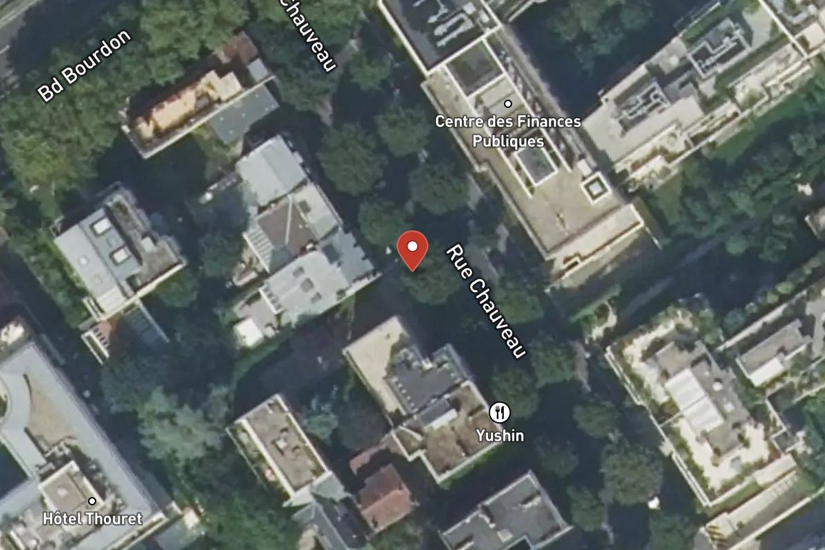 Vue satellite — 81 Rue Chauveau