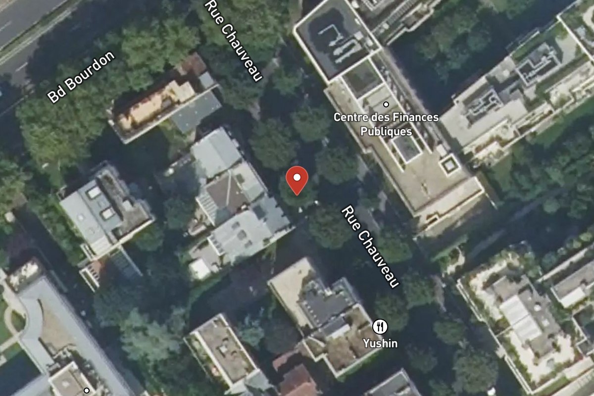 Vue satellite — 83 Rue Chauveau