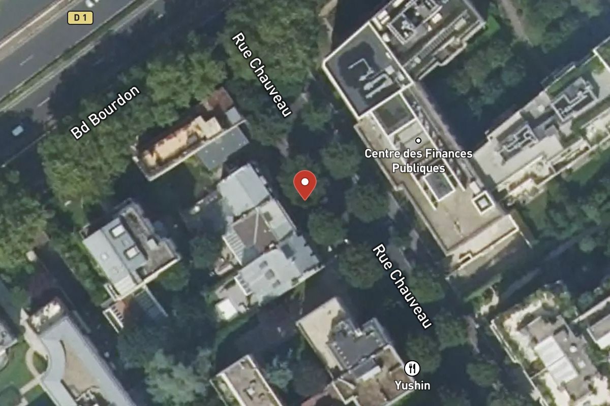 Vue satellite — 85 Rue Chauveau