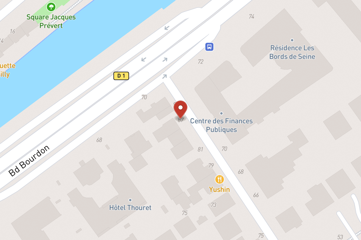 Plan de situation — 87 Rue Chauveau