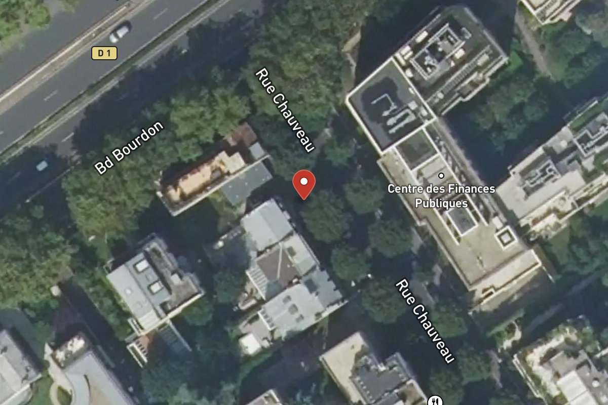 Vue satellite — 87 Rue Chauveau