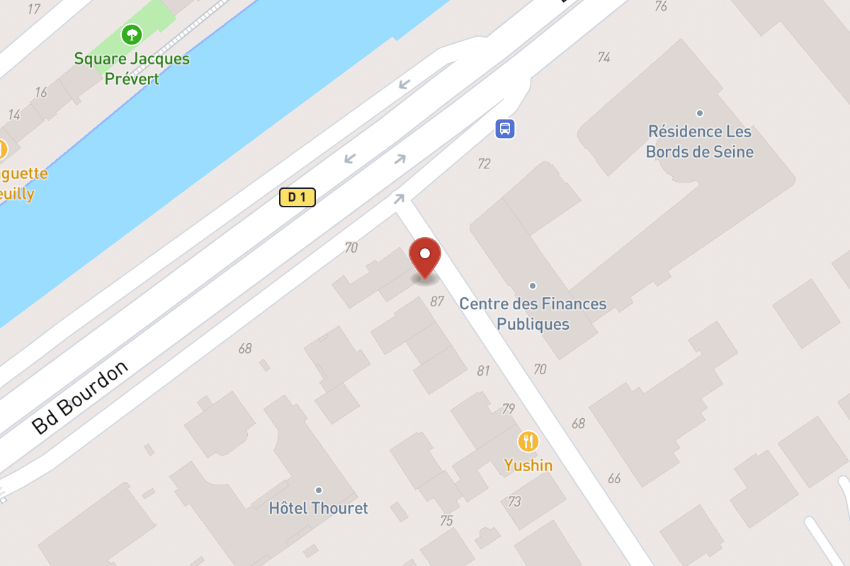 Plan de situation — 89 Rue Chauveau