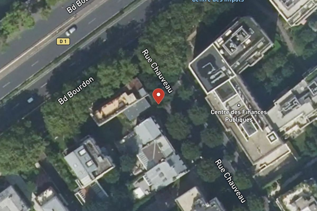 Vue satellite — 89 Rue Chauveau