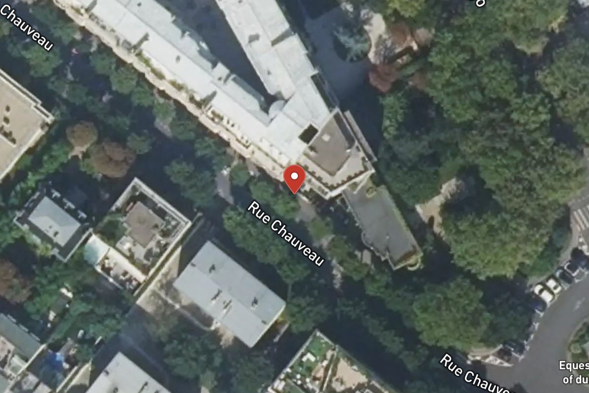 Vue satellite — 8 Rue Chauveau