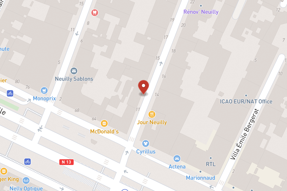 Plan de situation — 11BIS Rue d'Orléans