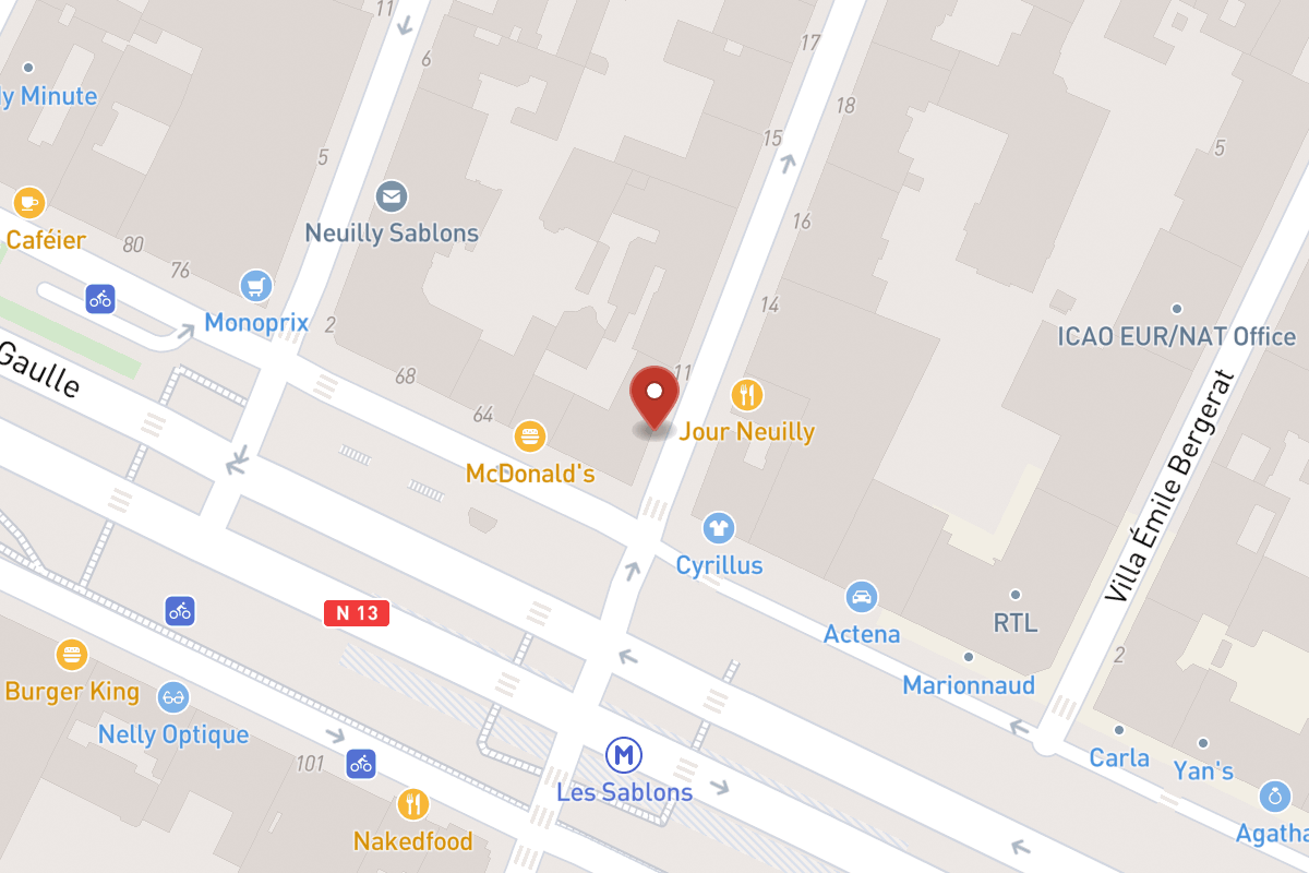 Plan de situation — 11 Rue d'Orléans