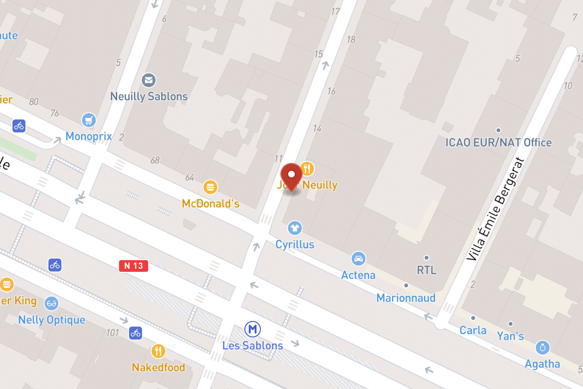 Plan de situation — 12 Rue d'Orléans