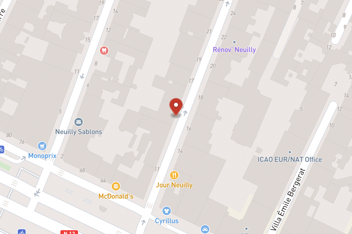 Plan de situation — 15 Rue d'Orléans