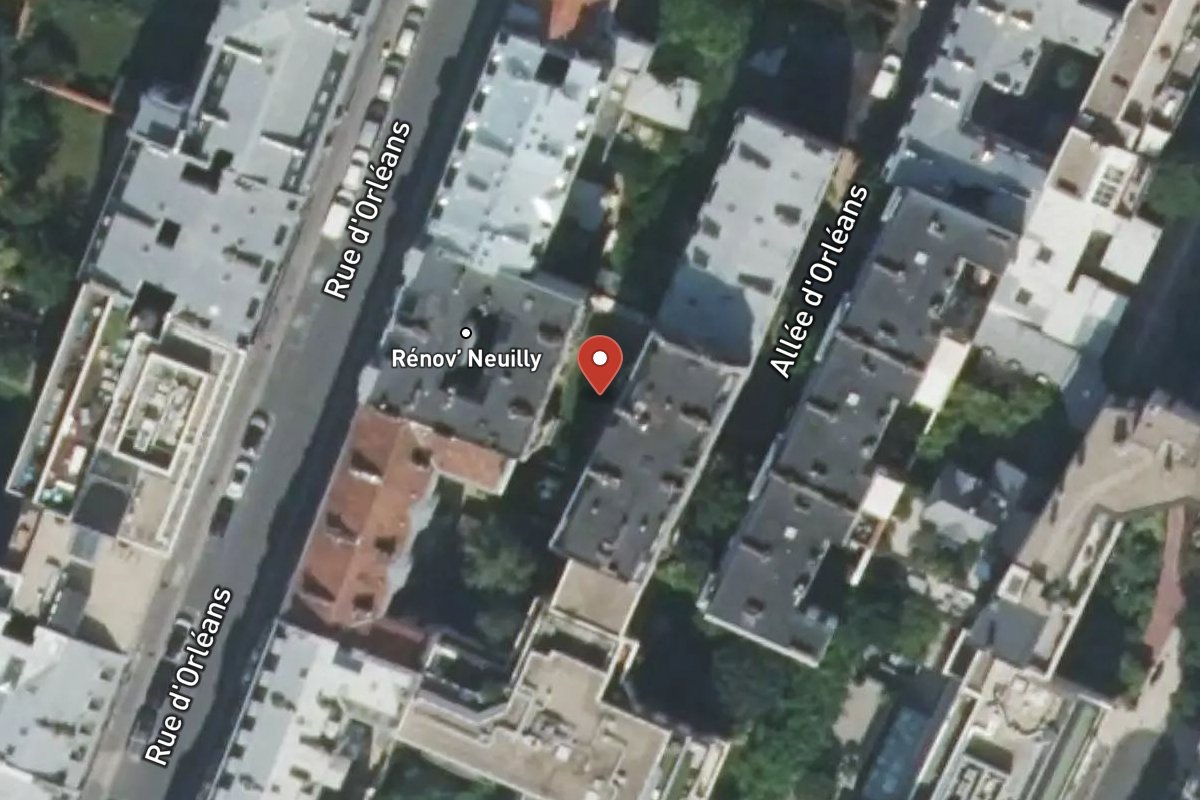 Vue satellite — 16 Rue d'Orléans