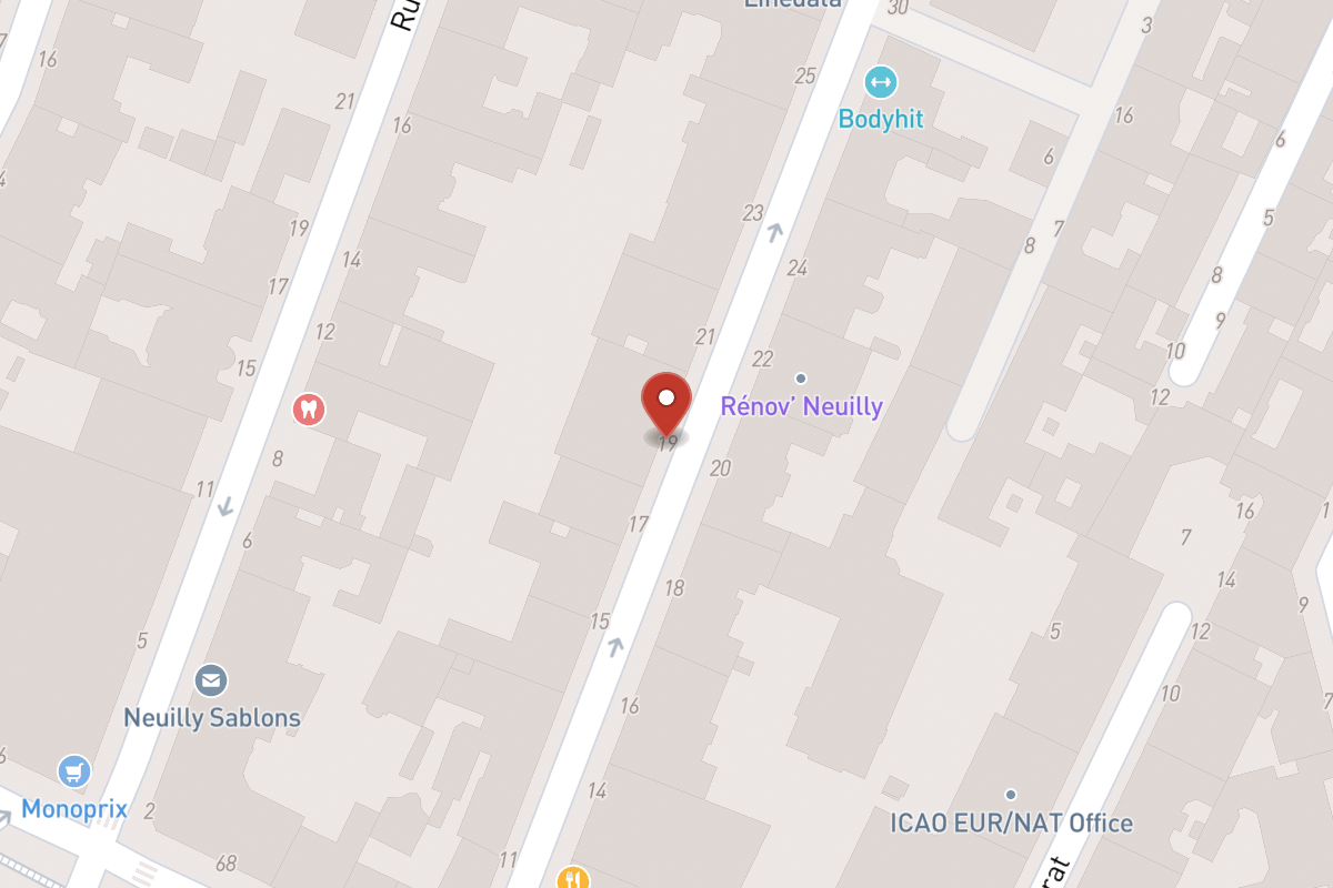 Plan de situation — 19 Rue d'Orléans