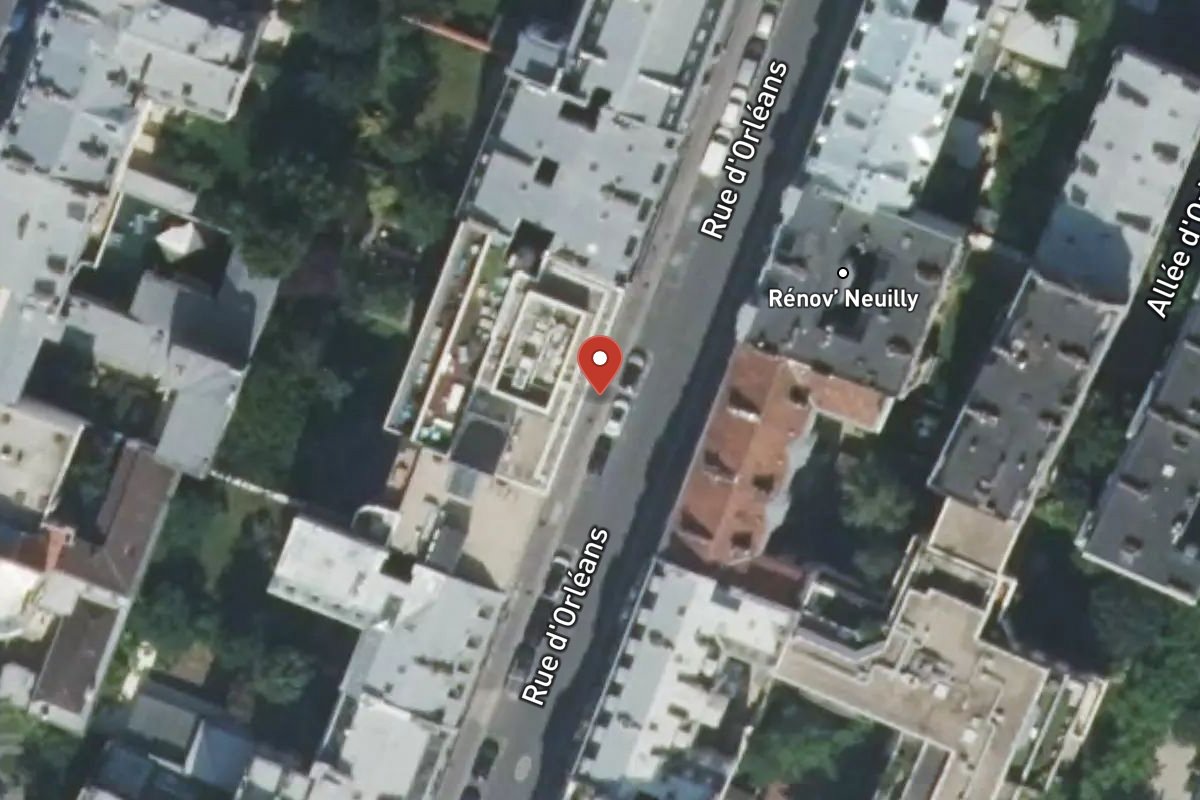 Vue satellite — 19 Rue d'Orléans