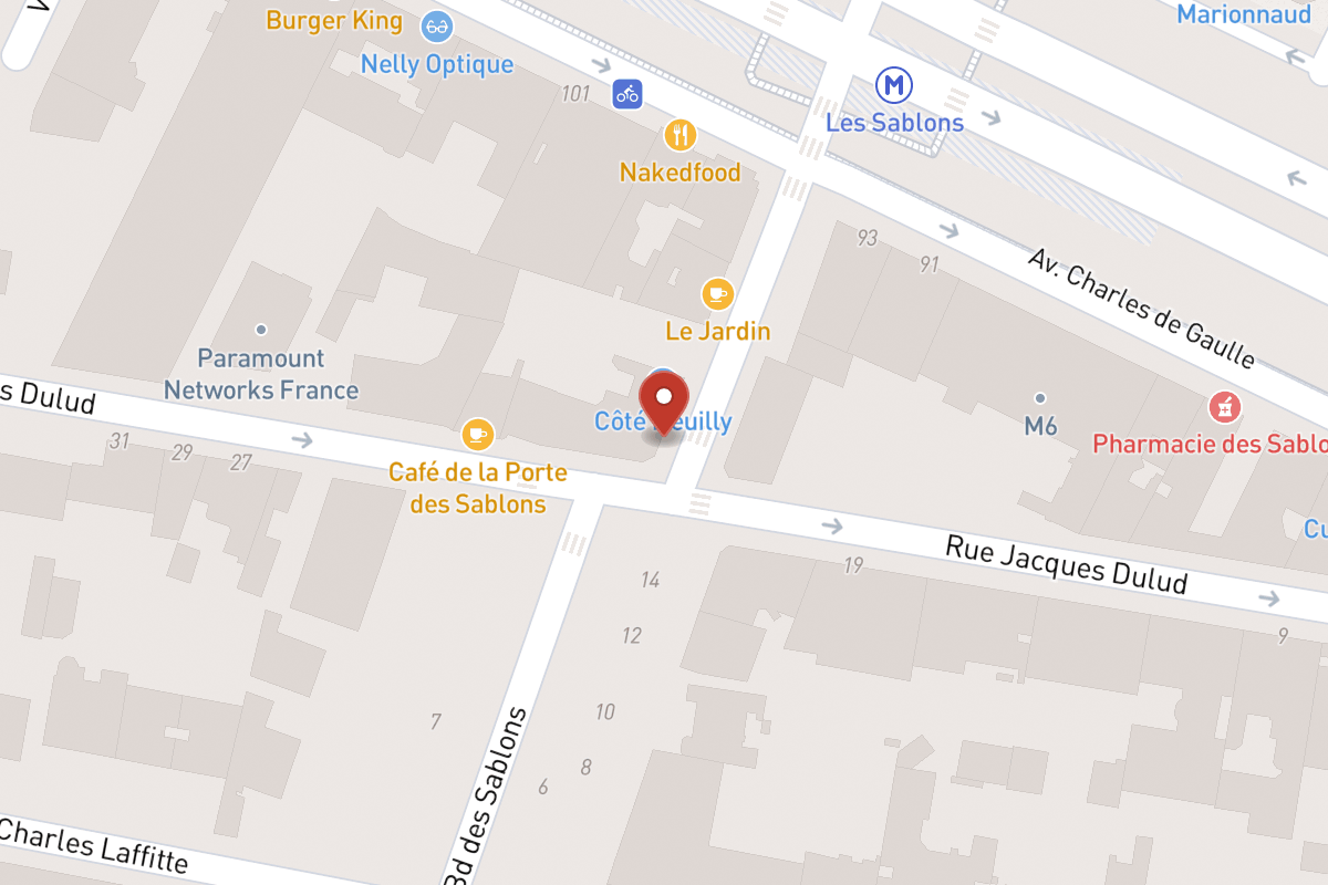 Plan de situation — 1 Rue d'Orléans