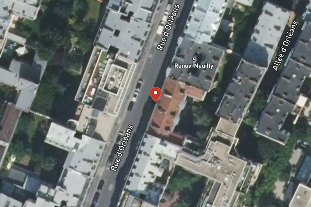 Vue satellite — 20 Rue d'Orléans