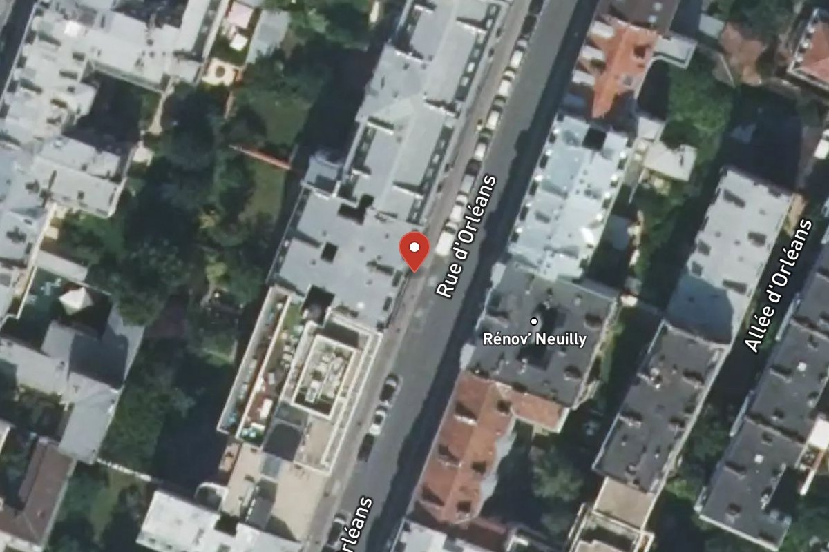 Vue satellite — 21 Rue d'Orléans