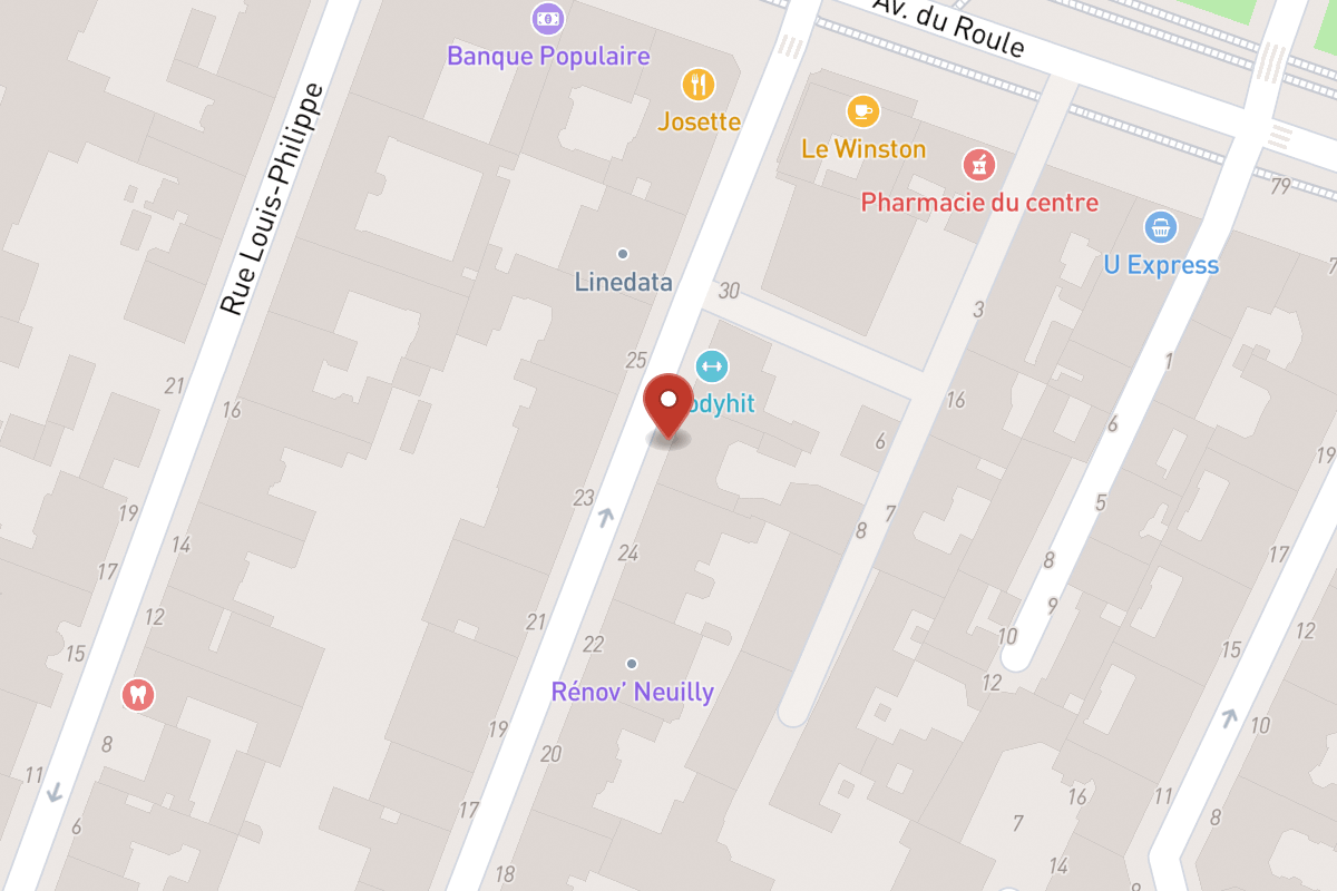 Plan de situation — 26 Rue d'Orléans