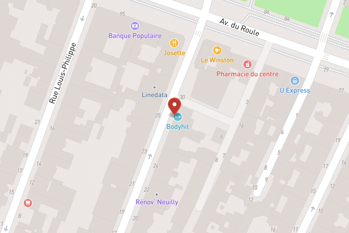 Plan de situation — 28 Rue d'Orléans