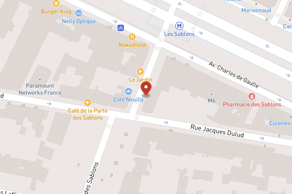 Plan de situation — 2 Rue d'Orléans
