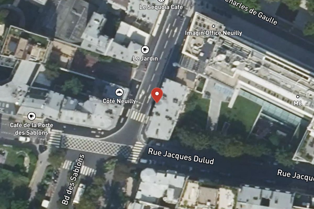 Vue satellite — 2 Rue d'Orléans