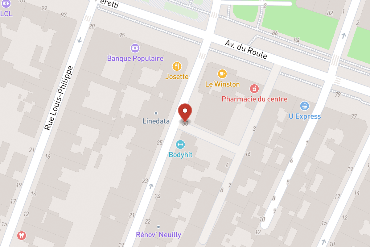 Plan de situation — 30 Rue d'Orléans