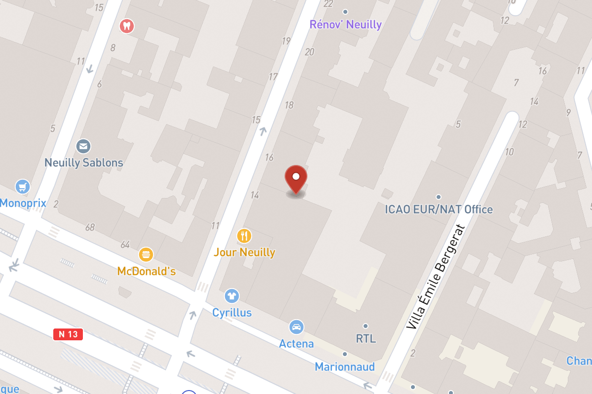Plan de situation — 3 Rue d'Orléans