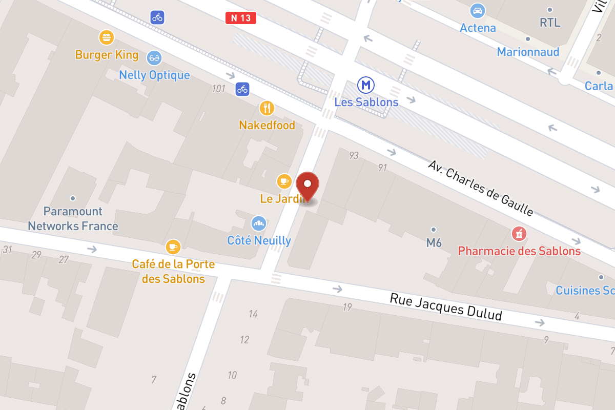 Plan de situation — 4 Rue d'Orléans