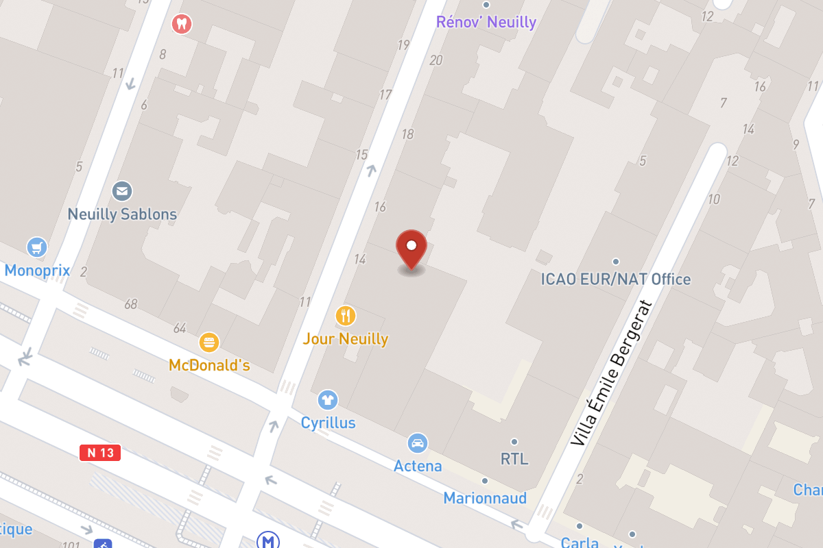Plan de situation — 5 Rue d'Orléans
