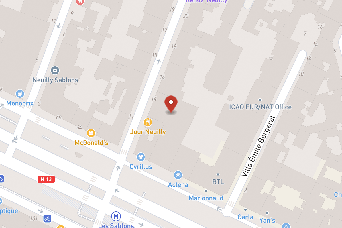 Plan de situation — 7 Rue d'Orléans