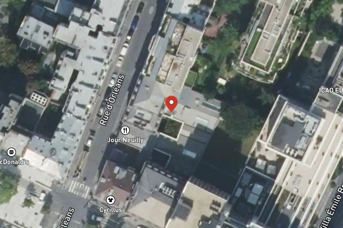Vue satellite — 7 Rue d'Orléans