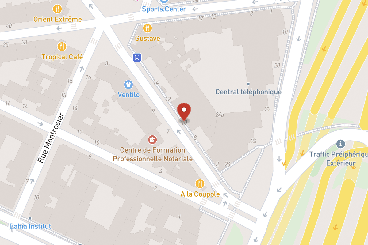 Plan de situation — 10 Rue de Chartres