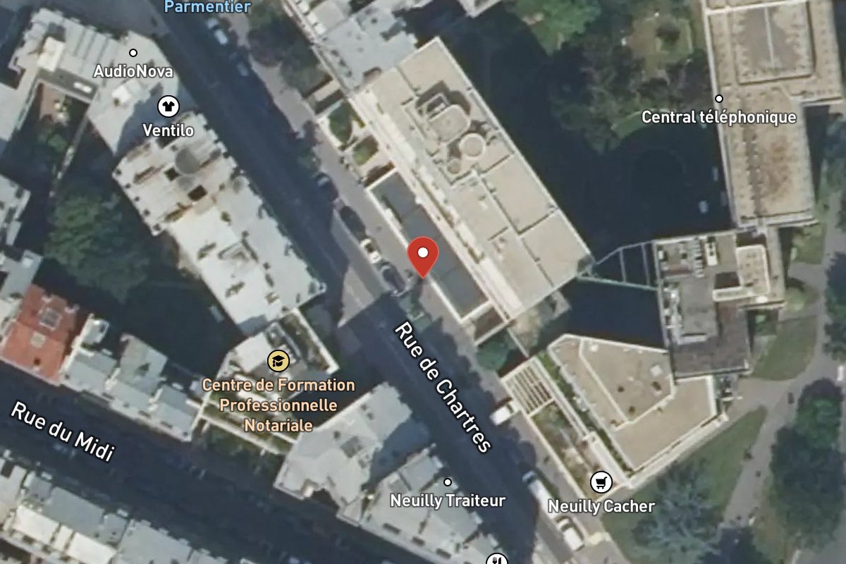 Vue satellite — 10 Rue de Chartres