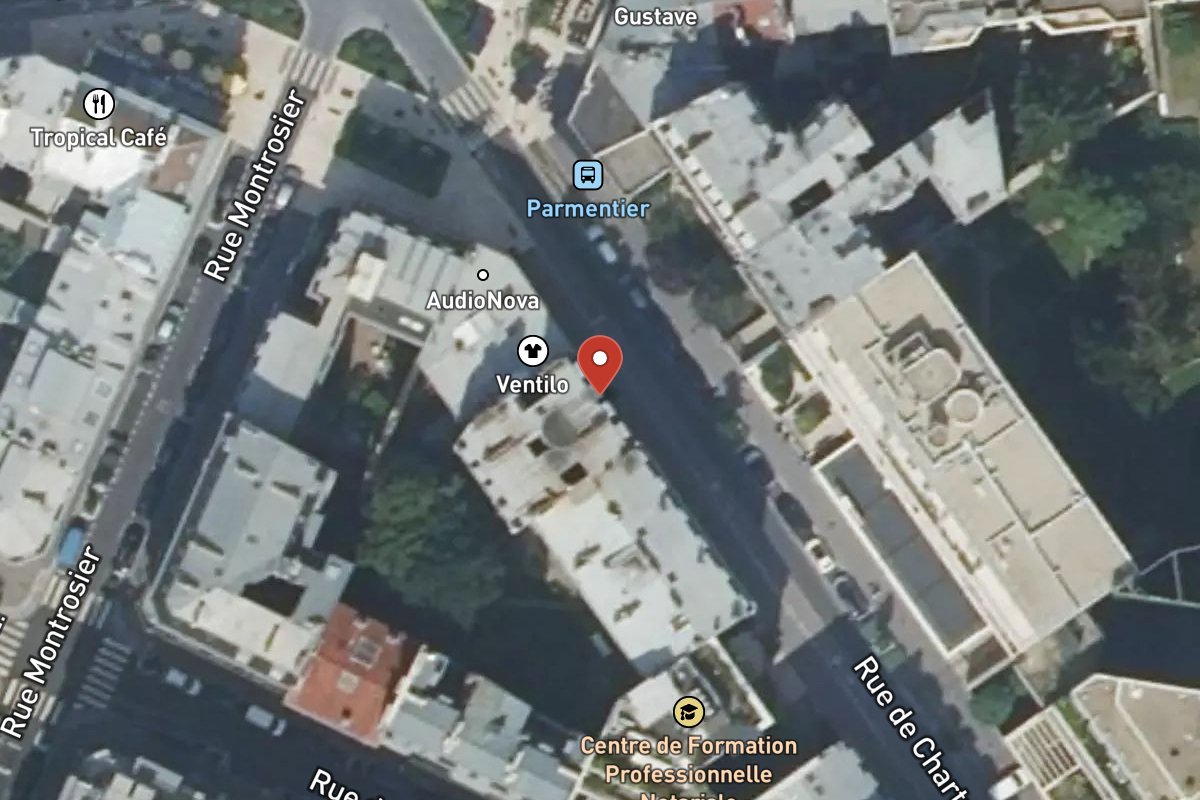 Vue satellite — 11 Rue de Chartres