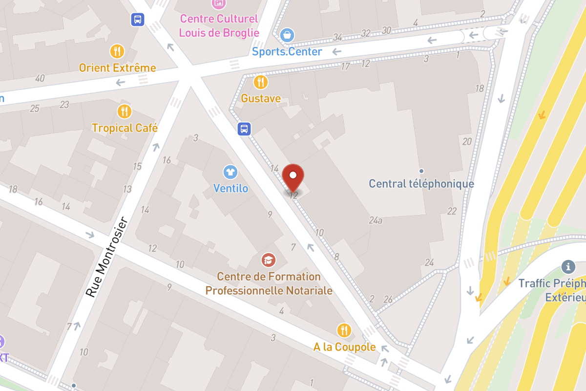 Plan de situation — 12 Rue de Chartres