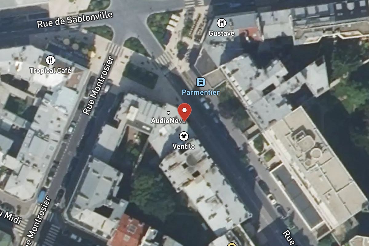 Vue satellite — 13 Rue de Chartres