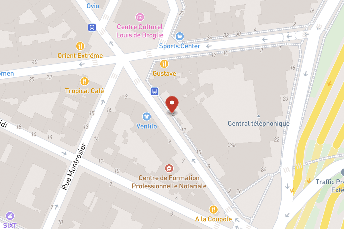 Plan de situation — 14 Rue de Chartres