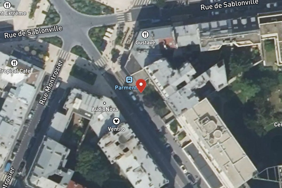 Vue satellite — 16 Rue de Chartres