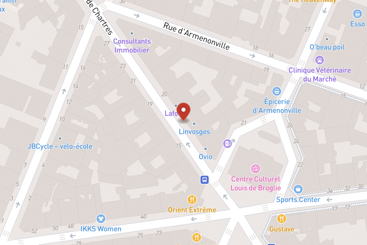 Plan de situation — 18BIS Rue de Chartres