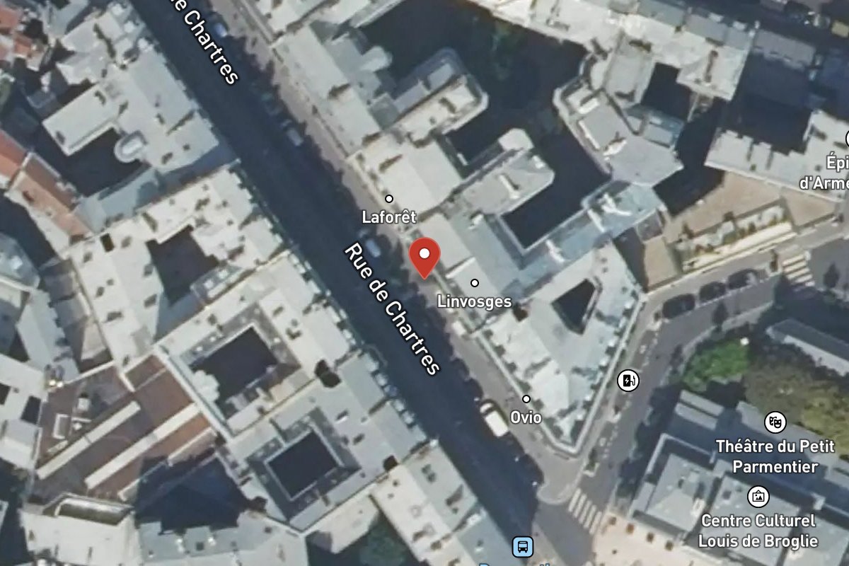 Vue satellite — 18BIS Rue de Chartres