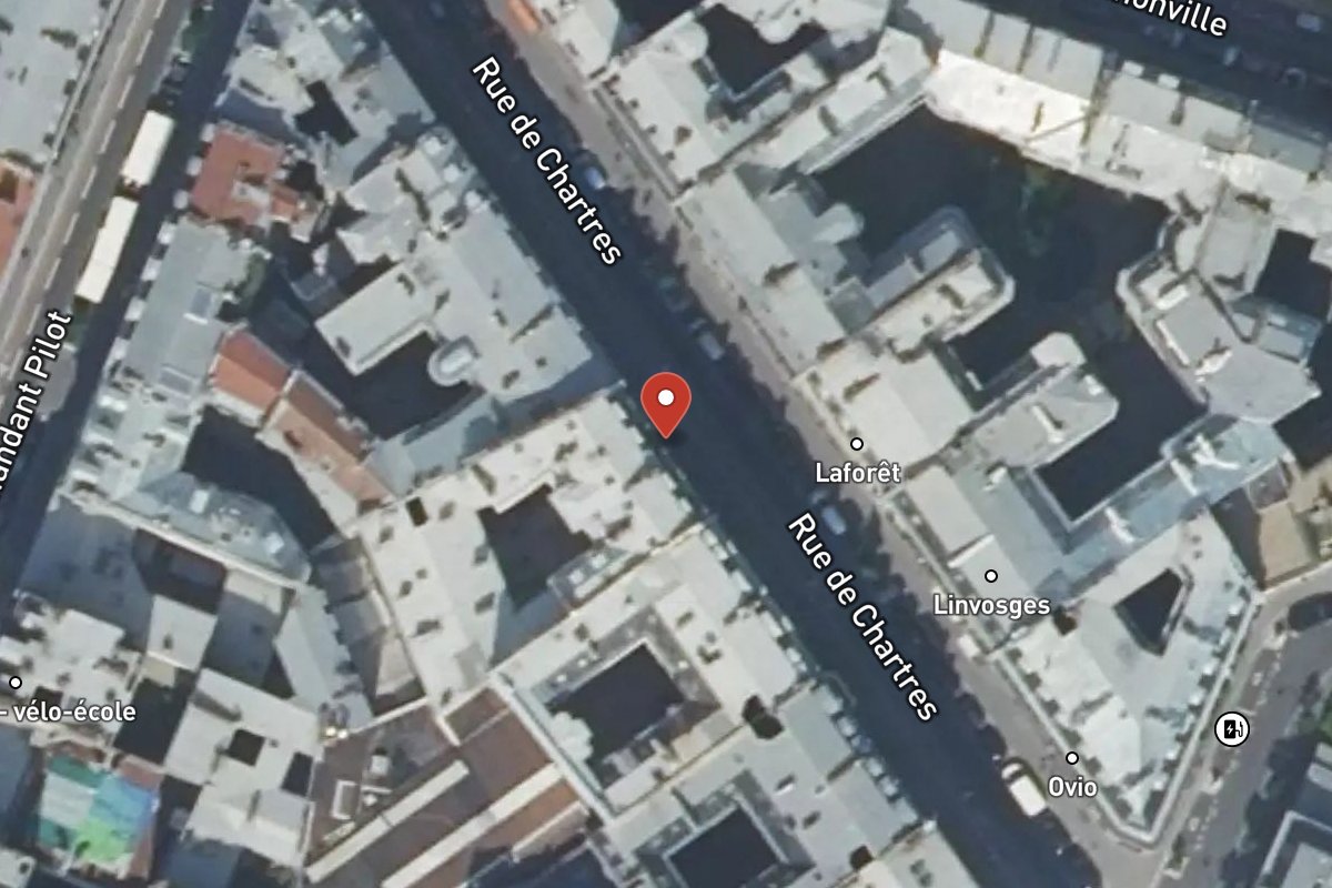 Vue satellite — 19 Rue de Chartres