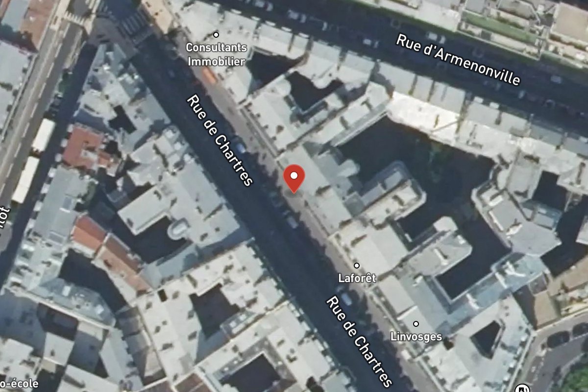 Vue satellite — 20BIS Rue de Chartres