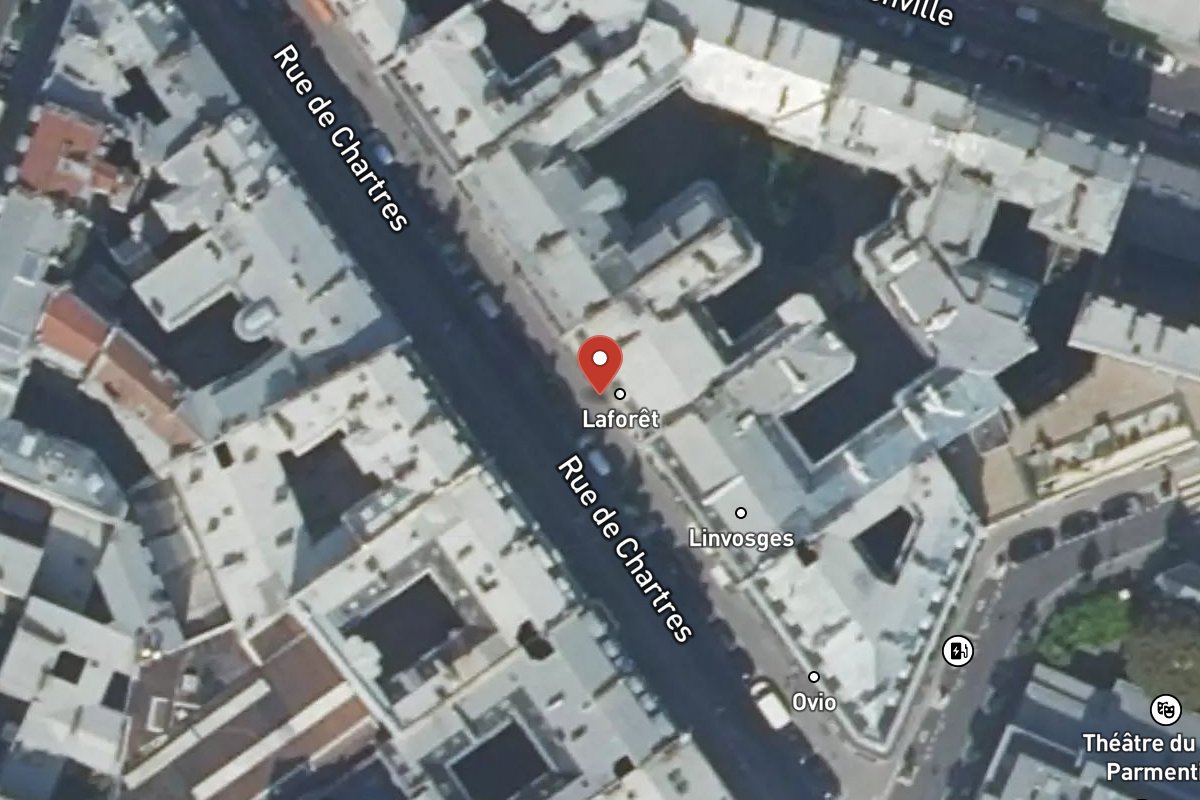 Vue satellite — 20 Rue de Chartres