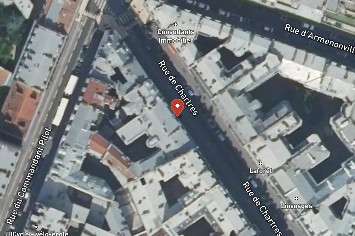 Vue satellite — 21 Rue de Chartres