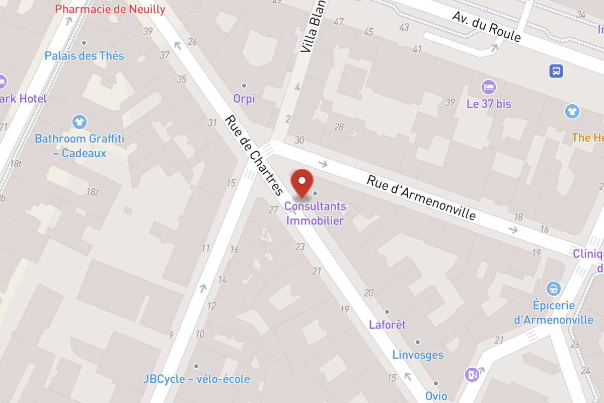 Plan de situation — 22BIS Rue de Chartres