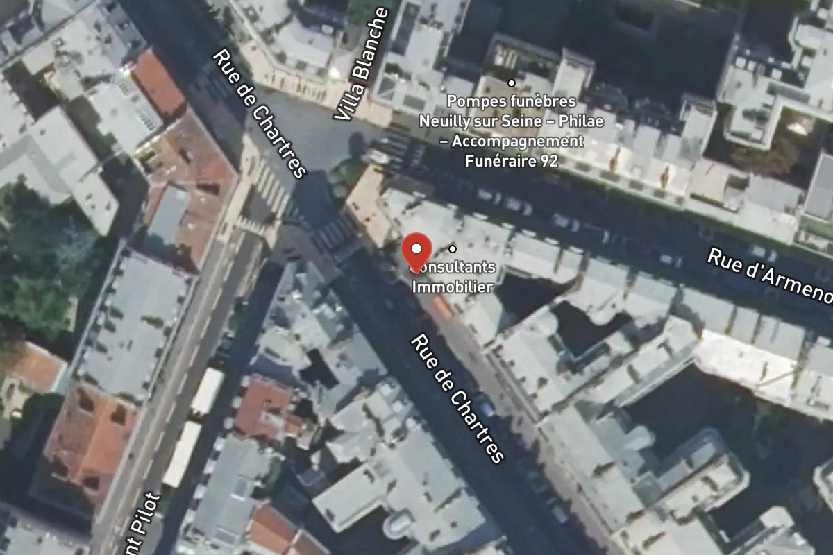 Vue satellite — 22BIS Rue de Chartres