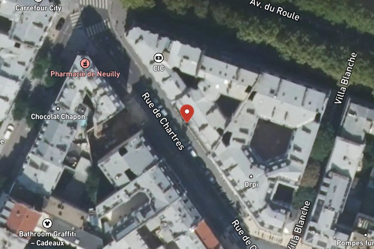 Vue satellite — 26 Rue de Chartres