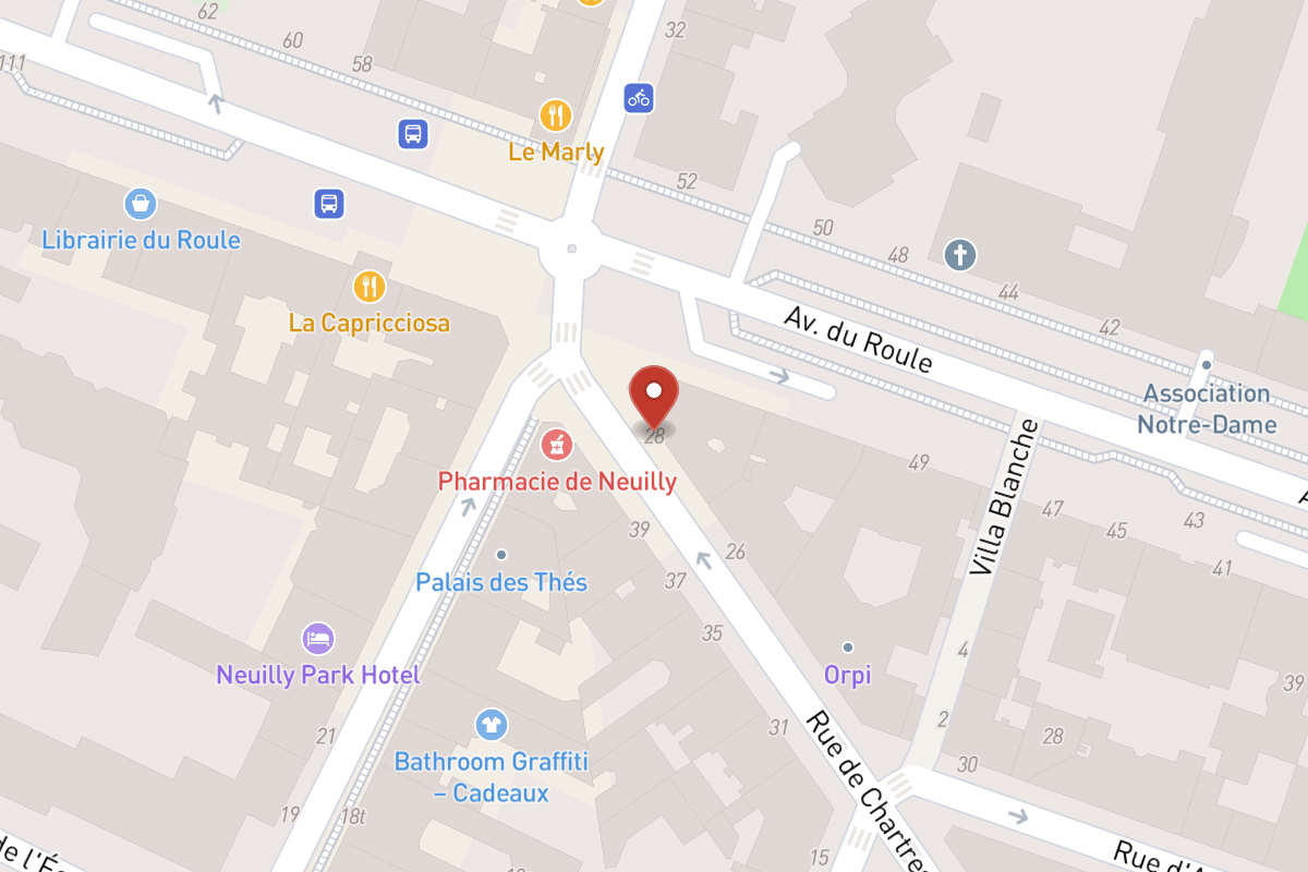 Plan de situation — 28 Rue de Chartres